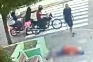 V&iacute;deo mostra momento do homic&iacute;dio de Sind&ocirc; Marques.