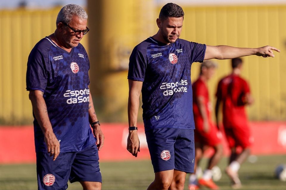 Treinadores do Náutico, Hélio e Guilherme dos Anjos/Rafael Vieira/CNC