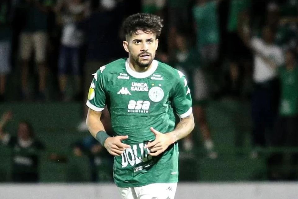 Matheus Régis, atacante em negociação com o Santa Cruz/Raphael Silvestre/GuaraniFC