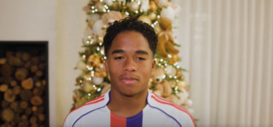 Endrick, novo reforço do Lyon/Divulgação/Olympique Lyonnais