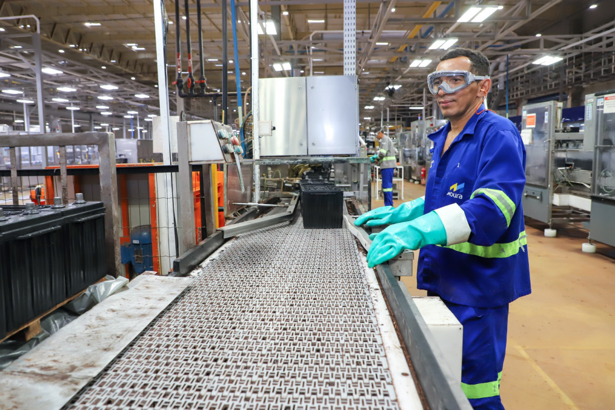 A indústria de transformação no estado tece alta de 2,3% nos meses de julho, agosto e setembro de 2025 /Foto: Hesíodo Góes/Secom