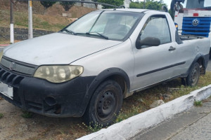 Ve&iacute;culo apreendido pela PRF.