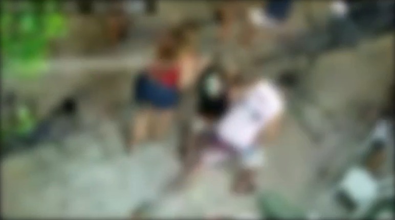 Um homem morreu e outras três pessoas ficaram feridas./Foto: Reprodução