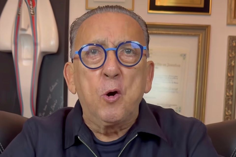 Galvão Bueno/Reprodução/Redes Sociais