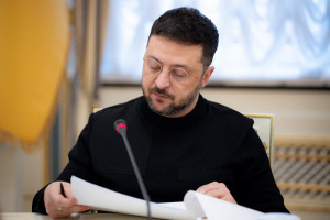 Presidente da Ucr&acirc;nia, Volodymyr Zelensky