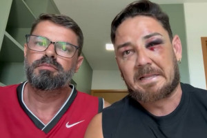 Turistas gravaram v&iacute;deo narrando o ocorrido na praia de Porto de Galinhas.