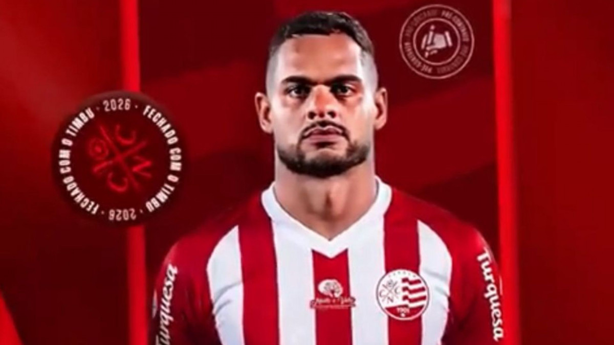 Juninho, meia do Náutico/Reprodução