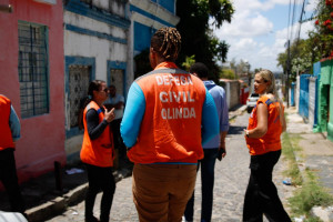 Olinda inicia vistoria no S&iacute;tio Hist&oacute;rico para prevenir riscos em encostas. 