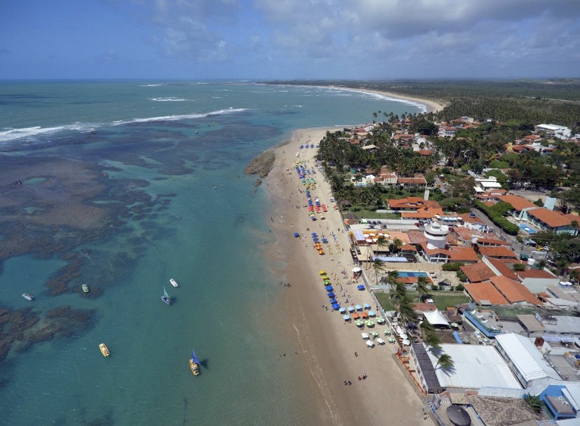 Porto de Galinhas é um dos principais destinos de turistas no estado/Foto: Divulgação/Prefeitura de Ipojuca