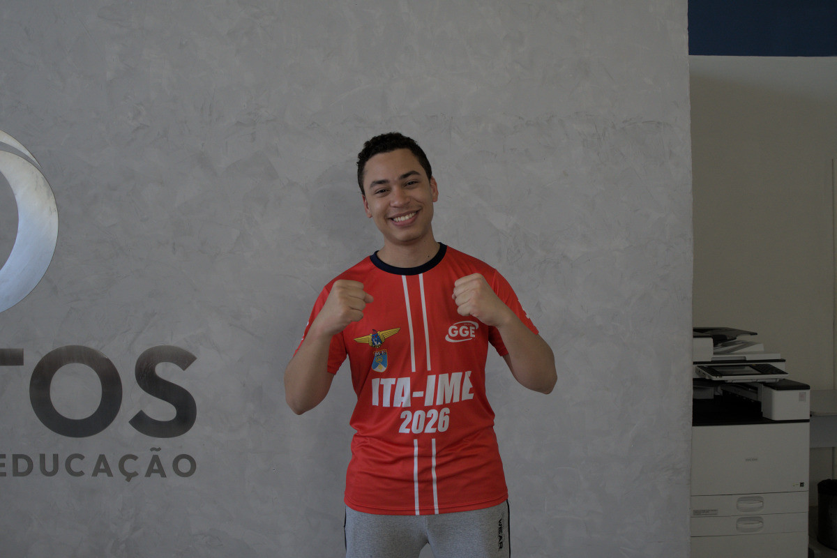 Arley encerrou o Ensino Médio em 2024 e /Divulgação/GGE