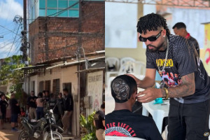 'Meus irm&atilde;os morreram em cima de mim', diz barbeiro ap&oacute;s chacina em Jaboat&atilde;o. 