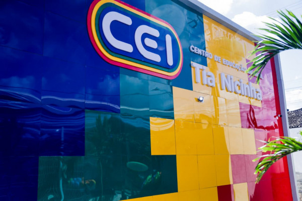 Inauguração do Centro de Educação Infantil Tia Nicinha, em Igarassu (Foto: Sandy James/ DP Foto)