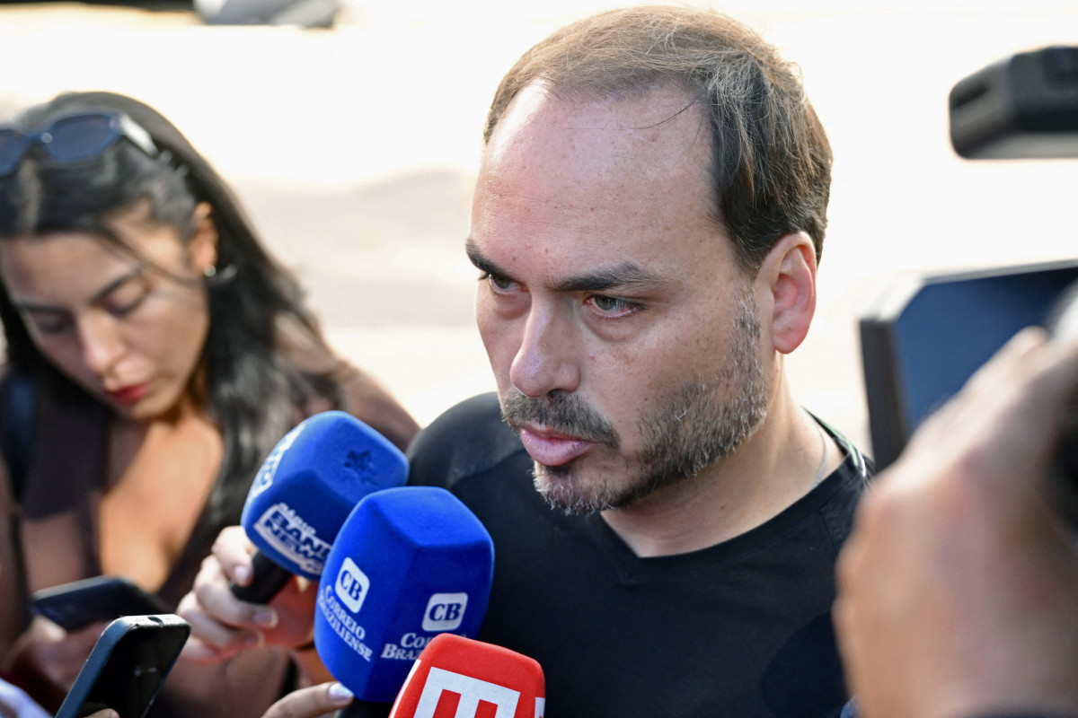 Carlos Bolsonaro/ AFP