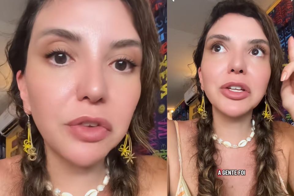 Luciana Santos, turista de Porto de Galinhas/Foto: TikTok/grupodalu