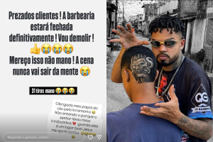 Dono da barberia, alvo de chacina, na ter&ccedil;a (30), anuncio que o estabelecimento ser&aacute; fechado "definitivamente"
