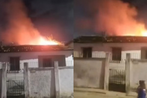 Alguns moradores das proximidades chegaram a inalar fuma&ccedil;a durante o inc&ecirc;ndio, mas n&atilde;o apresentaram quadro cl&iacute;nico que justificasse o encaminhamento para unidades de sa&uacute;de.