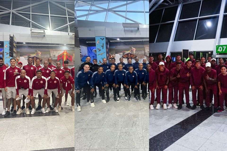 Elencos da base de Náutico, Santa Cruz e Sport/Divulgação / Náutico, Divulgação / Santa Cruz e Igor Cysneiros / Sport