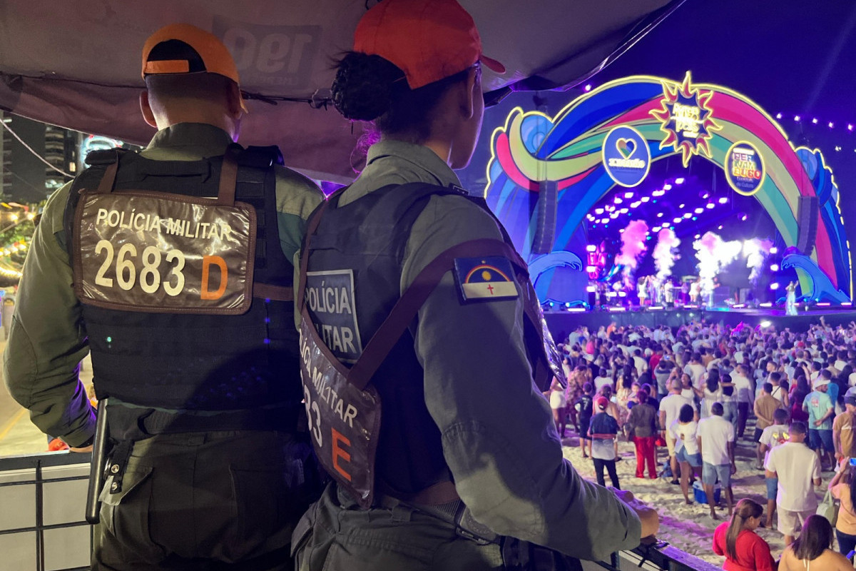 Durante toda a Operação Réveillon 2026, realizada entre o dia 27 de dezembro até a quinta-feira (1°), foram empregados 4.538 postos de trabalho/Foto: Divulgação / SDS-PE