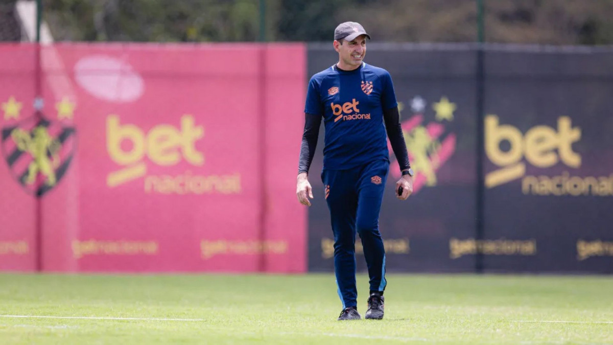 Adriano Titton, preparador físico do Sport/Paulo Paiva/ Sport 
