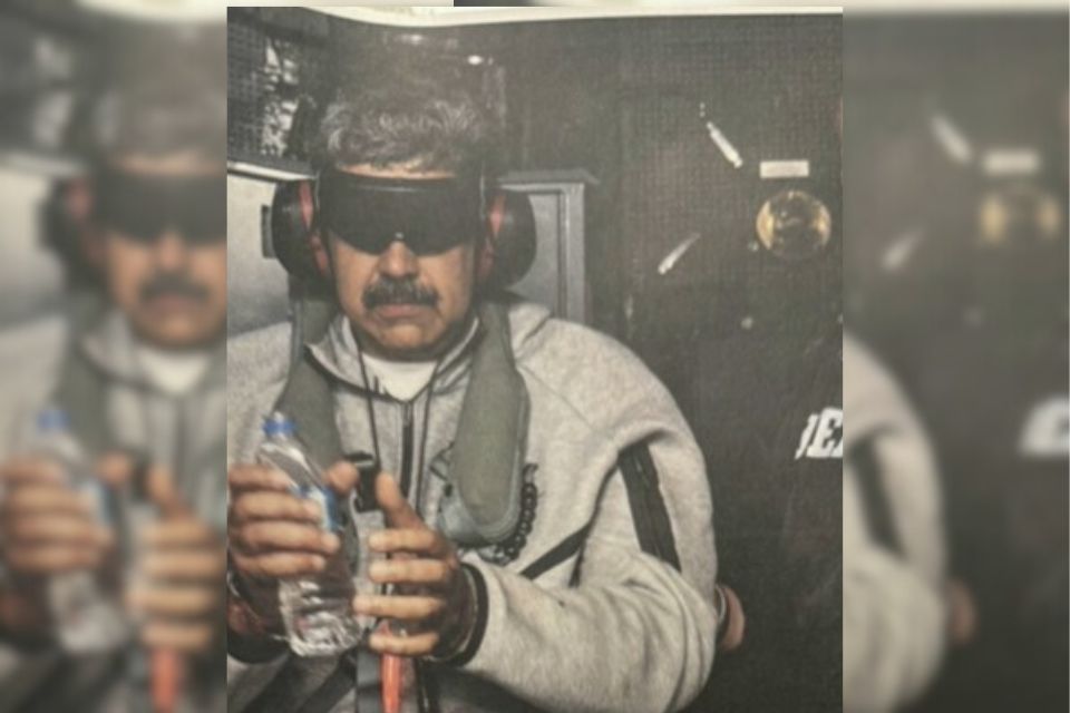 Presidente da Venezuela, Nicolás Maduro, capturado pelos EUA/Foto: Reprodução/X