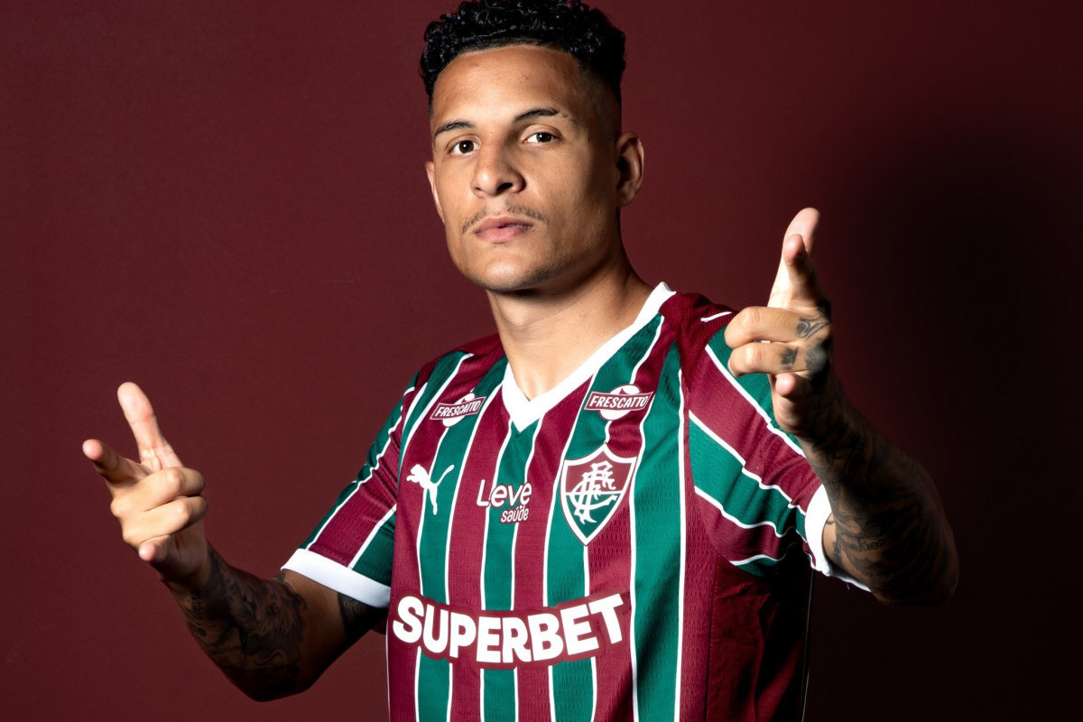 Guilherme Arana, novo reforço do Fluminense /Divulgação/FLUMINENSE F.C