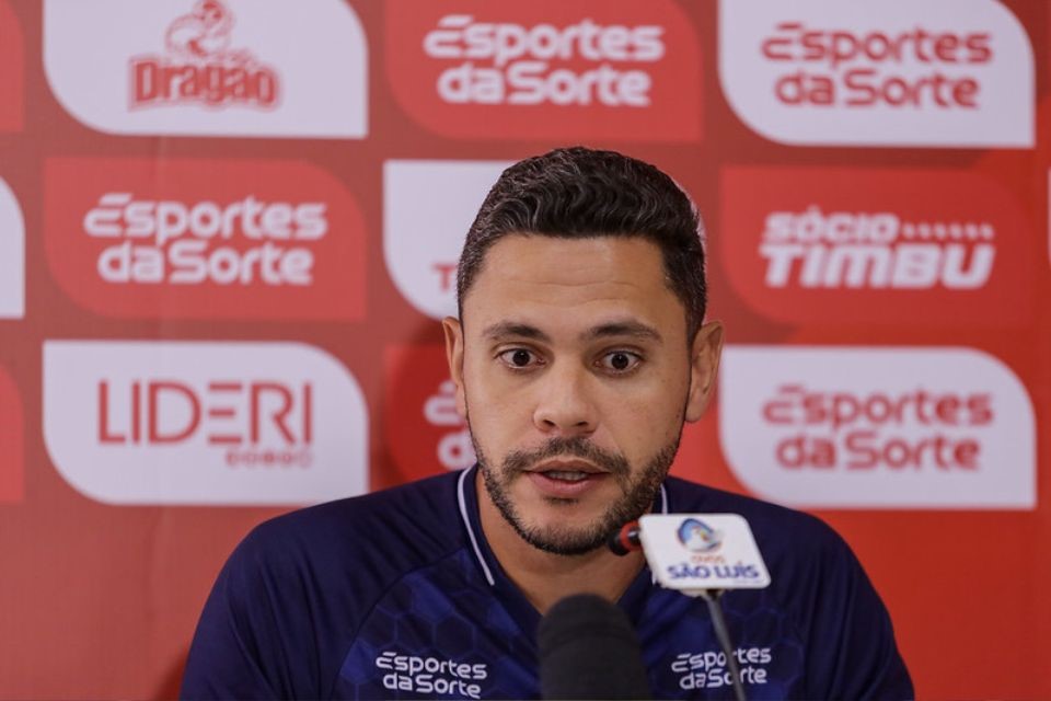 Guilherme dos Anjos, treinador do Náutico/Rafael Vieira/CNC