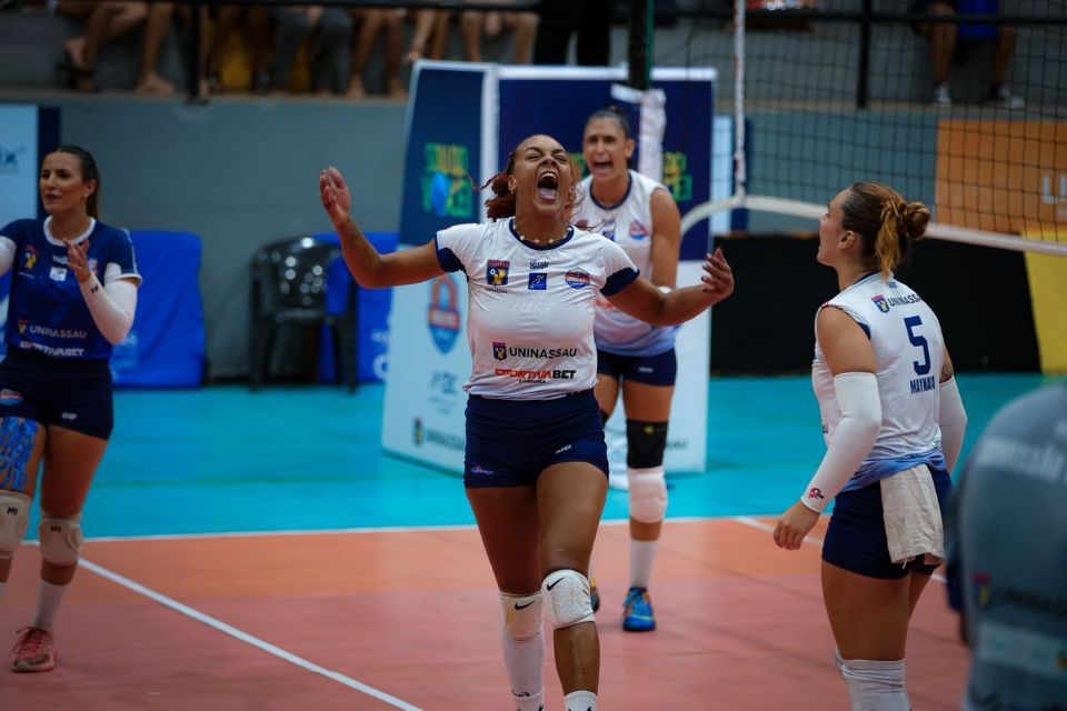 Jogadoras do Recife Vôlei/Glau Peixoto / Recife Vôlei