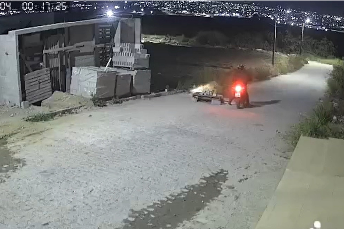 Foto: Reprodução/Câmera de segurança