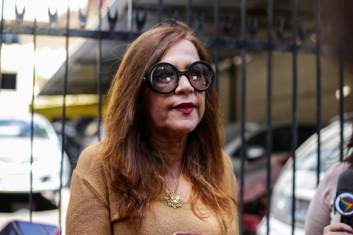 Tereza Sousa, síndica do Edifício União, vizinho do Edifício 13 de Maio, na Rua na União, na Boa Vista, Centro do Recife (Foto: Crysli Viana/DP Foto)