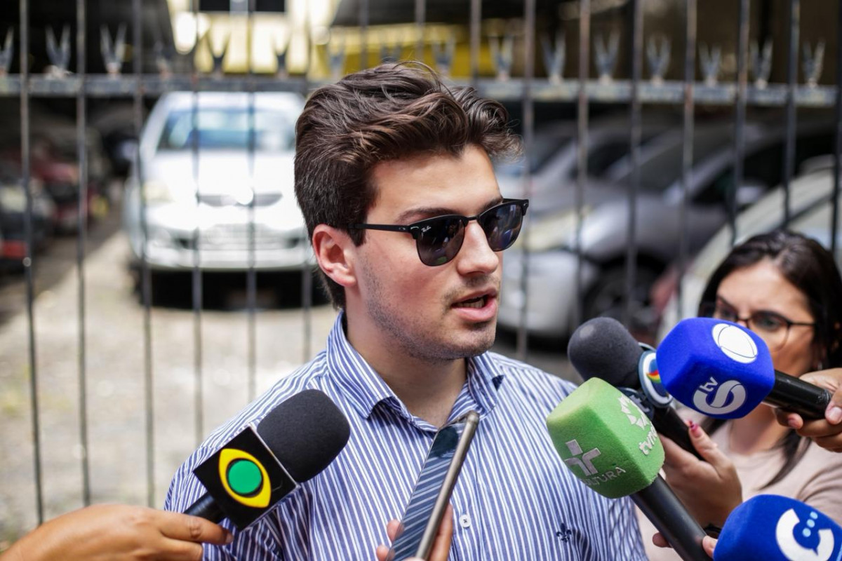 Bernardo Dornelas, diretor da construtora Nova Terra, responsável pela demolição do imóvel (Foto: Crysli Viana/DP Foto)