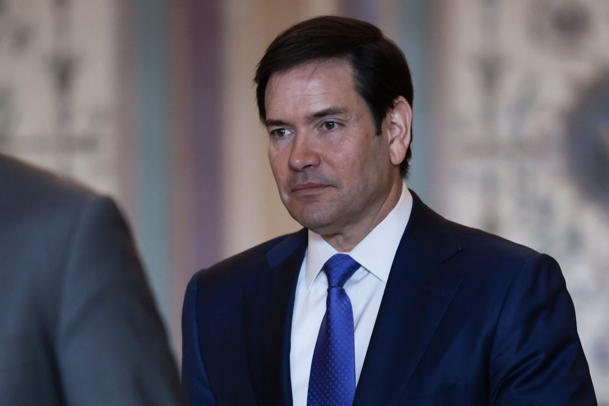 O secretário de Estado americano, Marco Rubio/Heather Diehl/Getty Images/AFP 