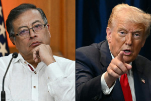 Gustavo Petro e Donald Trump