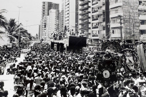 O Galo da Madrugada fez uma passagem pelo Carnaval de Boa Viagem de 1988.