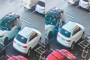 Imagens da c&acirc;mera de monitoramento do local flagraram a a&ccedil;&atilde;o dos criminosos que sequestraram a mulher 