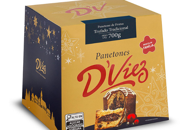 Foi determinado o recolhimento de quatro lotes de panetones/D'Viez Chocolates