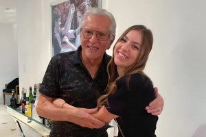 Bruna &eacute; filha de Vini N&oacute;brega, um dos seis filhos de Carlos Alberto