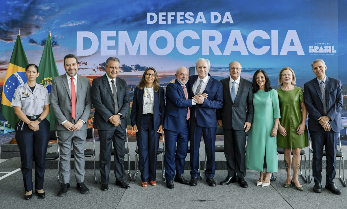  Cerimônia em Defesa da Democracia/Foto: Ricardo Stuckert / PR