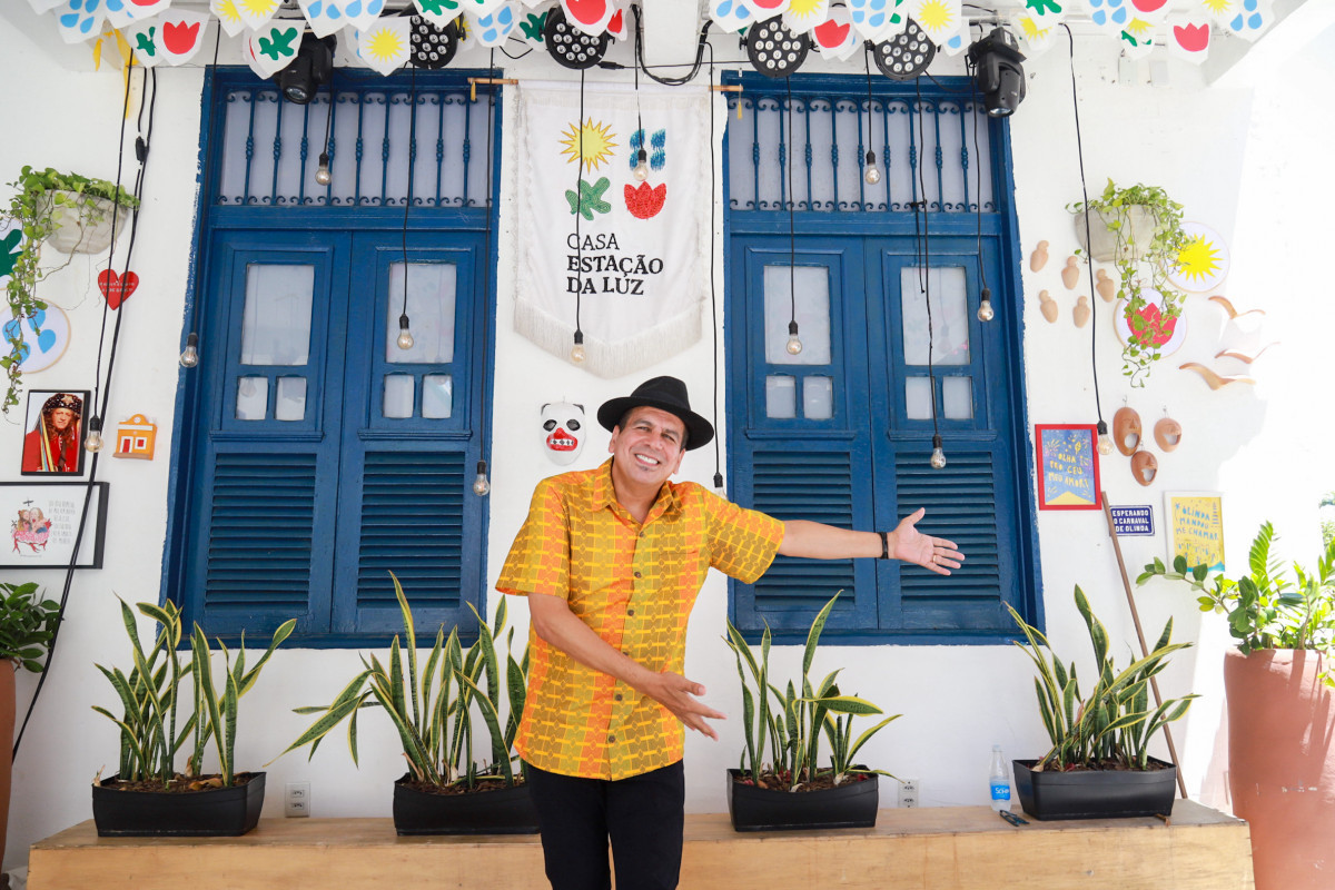 Maestro Spok irá comandar os domingos pré-carnaval na Casa Estação da Luz/Foto: Karol Rodrigues/DP Foto
