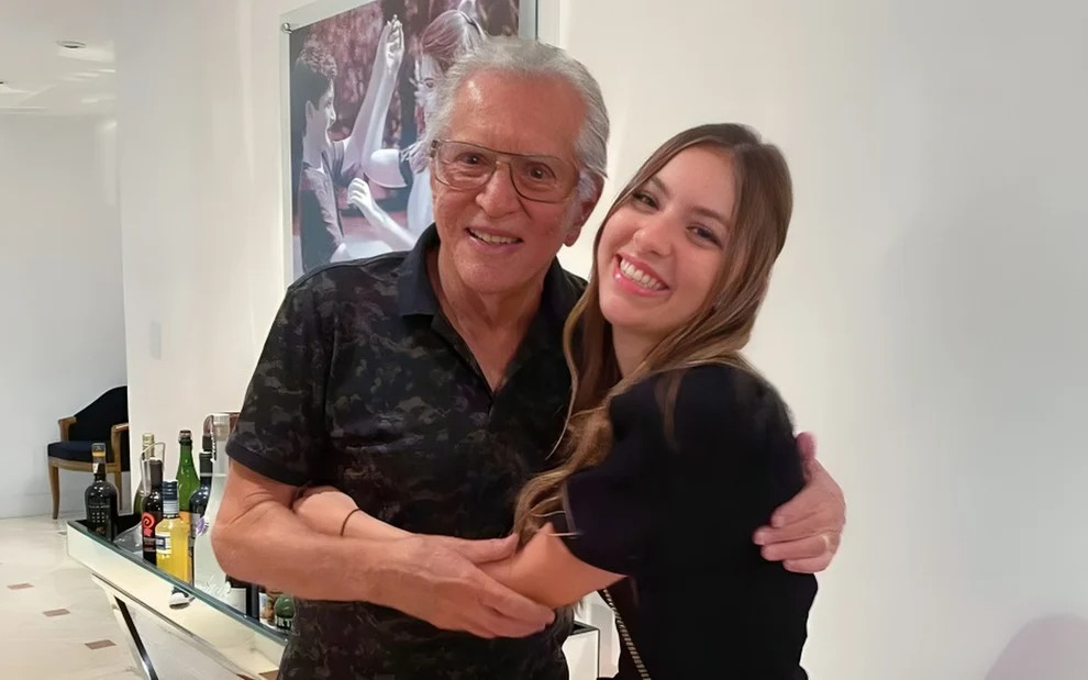 Bruna é filha de Vini Nóbrega, um dos seis filhos de Carlos Alberto/Reprodução/Redes sociais 