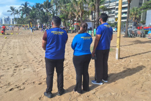 Entre as atividades fiscalizadas est&atilde;o 24 treinamentos funcionais, tr&ecirc;s treinamentos de v&ocirc;lei, dois treinamentos de corrida, dois treinamentos de beach t&ecirc;nis e um treinamento de futev&ocirc;lei.
