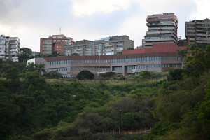 Vista da Embaixada dos EUA em Caracas