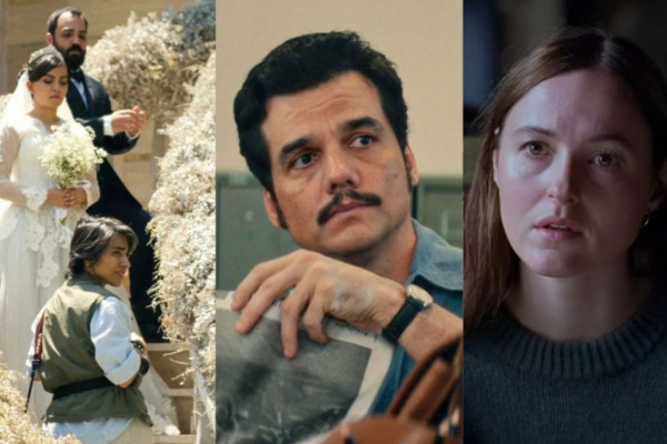 Foi Apenas um Acidente (esq) e Valor Sentimental (dir) s&atilde;o os maiores concorrentes internacionais de O Agente Secreto (Neon/Mubi/Divulga&ccedil;&atilde;o)