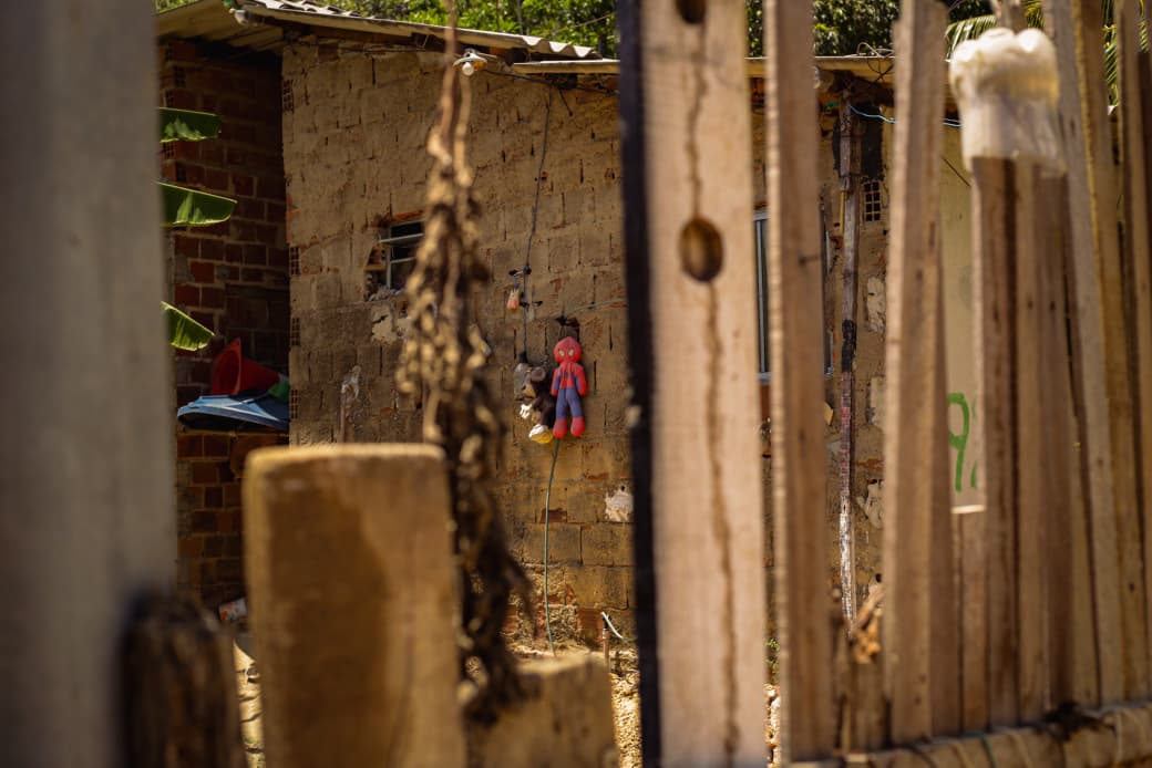 Comunidade Pantanal I é a menos arborizada do Grande Recife (Crysli Viana/DP Foto)