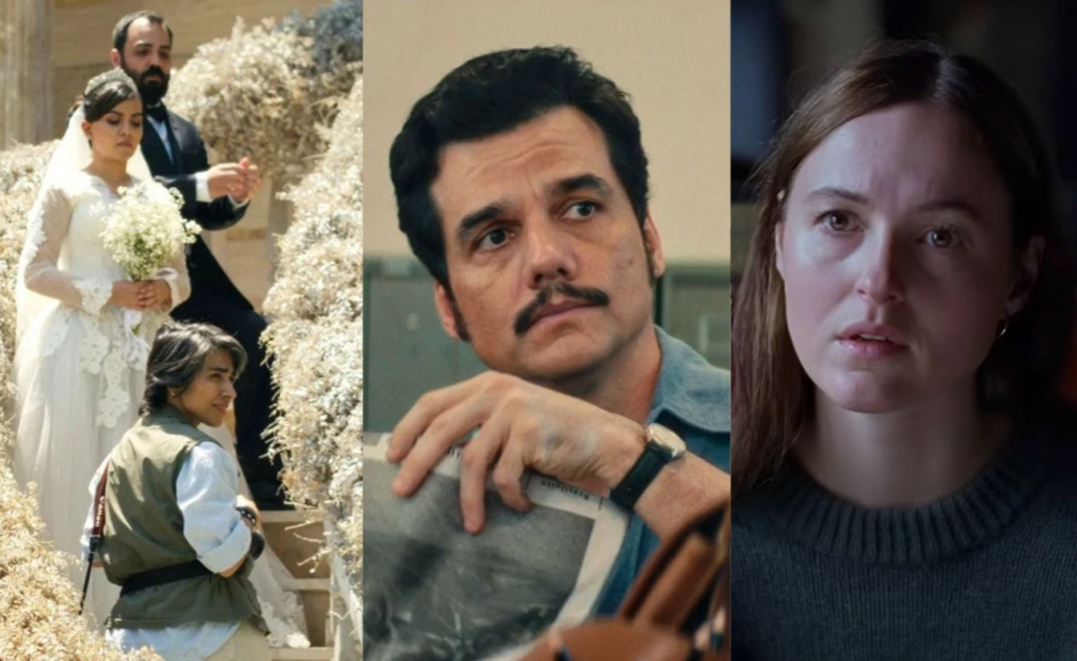 Foi Apenas um Acidente (esq) e Valor Sentimental (dir) s&atilde;o os maiores concorrentes internacionais de O Agente Secreto (Neon/Mubi/Divulga&ccedil;&atilde;o)