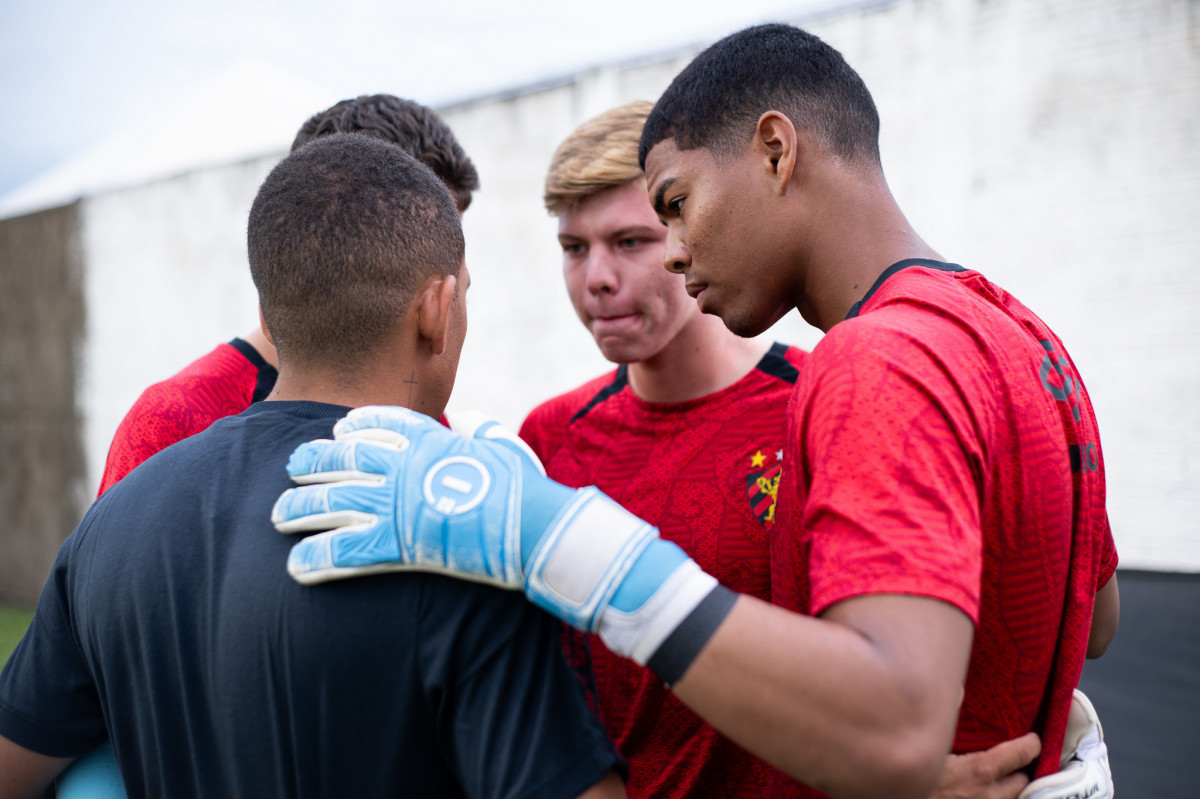 Davi e Nairon, goleiros do Sport na Copinha 2026/Igor Cysneiros/Sport Recife