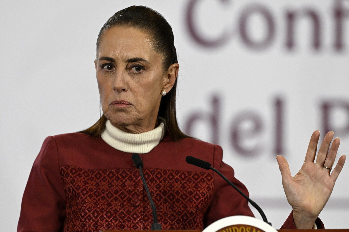 A presidente do México, Claudia Sheinbaum/ Alfredo ESTRELLA / AFP