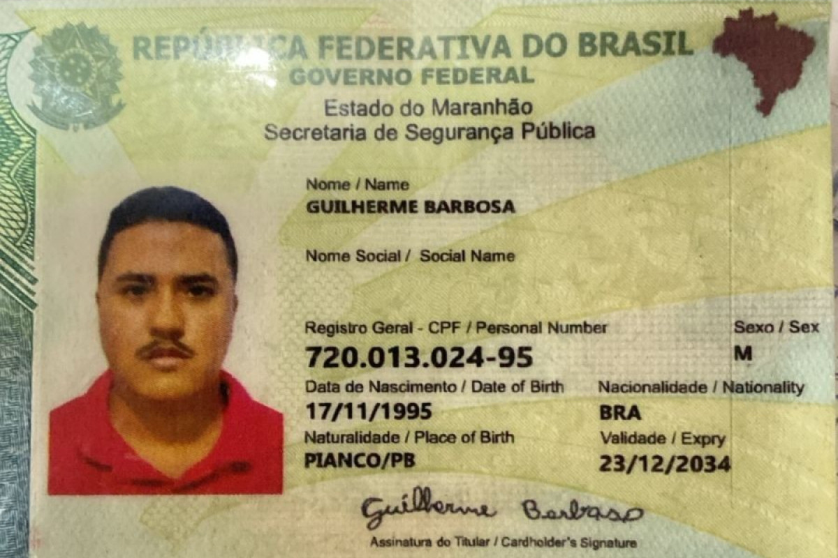  Ewerton Mayck usava identidade falsa quando foi presa
 /Foto: Reprodução/Whatsapp