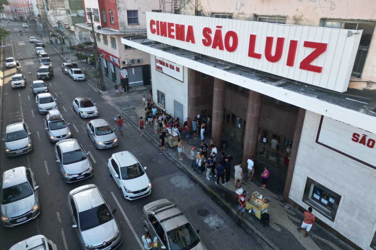 No Cinema São Luiz foram gravadas algumas das sequências mais importantes do roteiro (Foto: Francisco Silva)