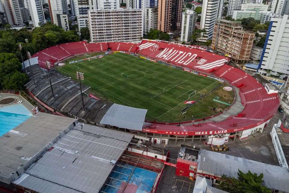 Estádio dos Aflitos, casa do Náutico e palco do Clássico dos Clássicos do próximo domingo (18)/Rafael Vieira/CNC