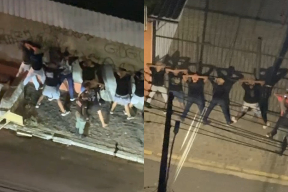 Ação da PM ocorreu após informações sobre possível encontro para promover tumultos./Cortesia